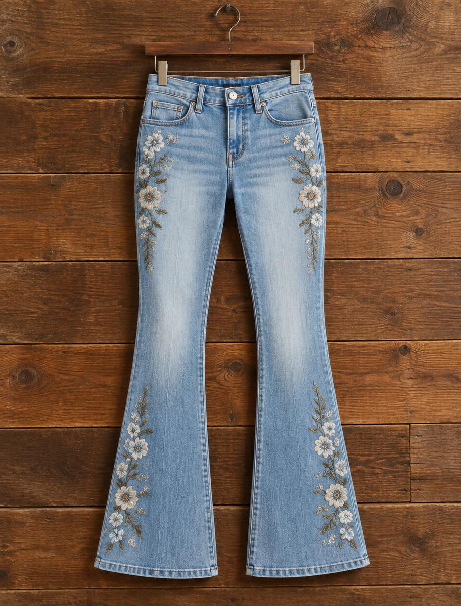 Calça Ariat Flare Floral
