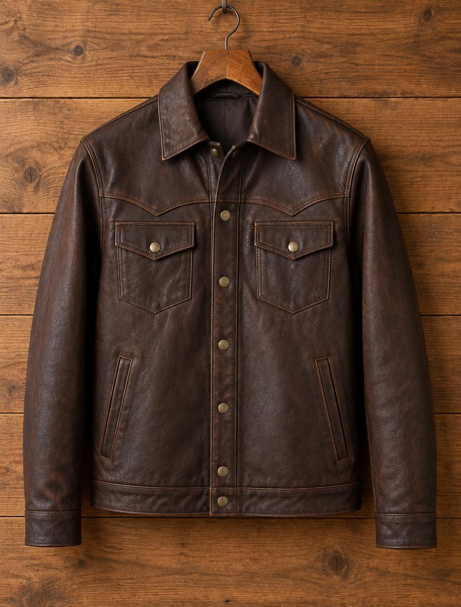 Jaqueta Ariat Couro Country